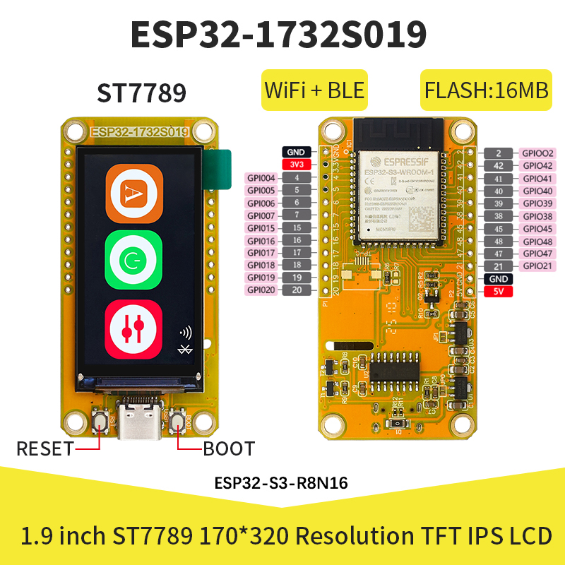 Home Automation Arduino - Modulo Display Smart ESP32-S3 con Schermo