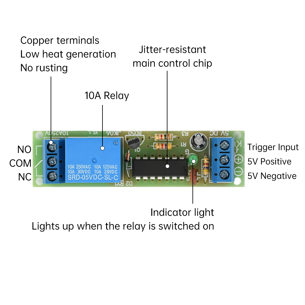 Modulo relè flip-flop DC 5V In - Shelly Relay Module recensione e prezzo