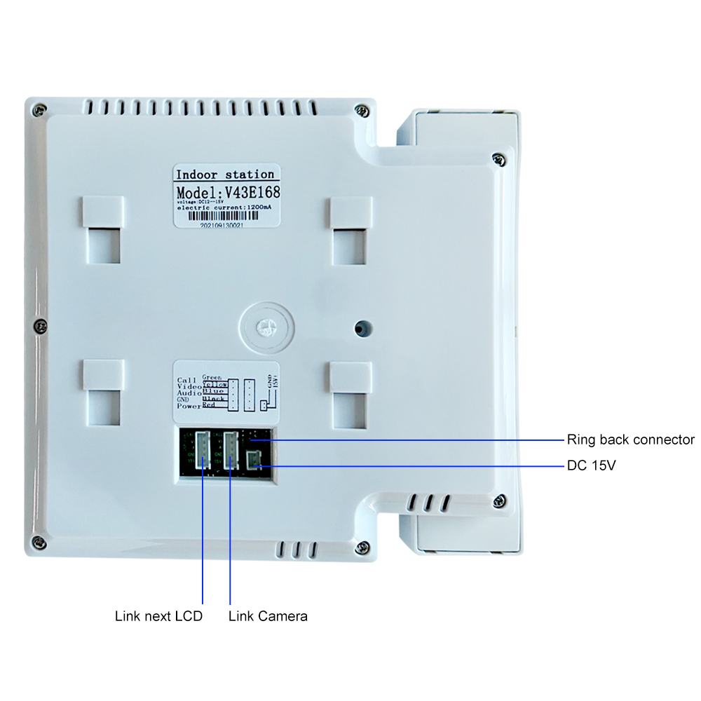 Sistema di videocitofono LCD d - Smart Doorbell Wired recensione e prezzo