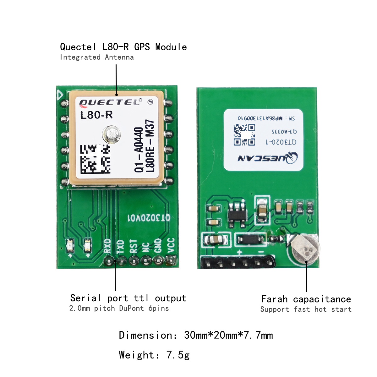 Quectel L80-R L80RE-M37 modulo - Home Automation Arduino recensione e prezzo