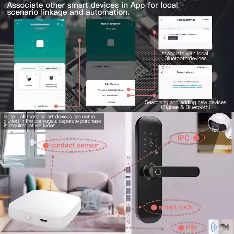 MOES Tuya ZigBee3.0 Smart Hub, - Matter Hub Thread recensione e prezzo