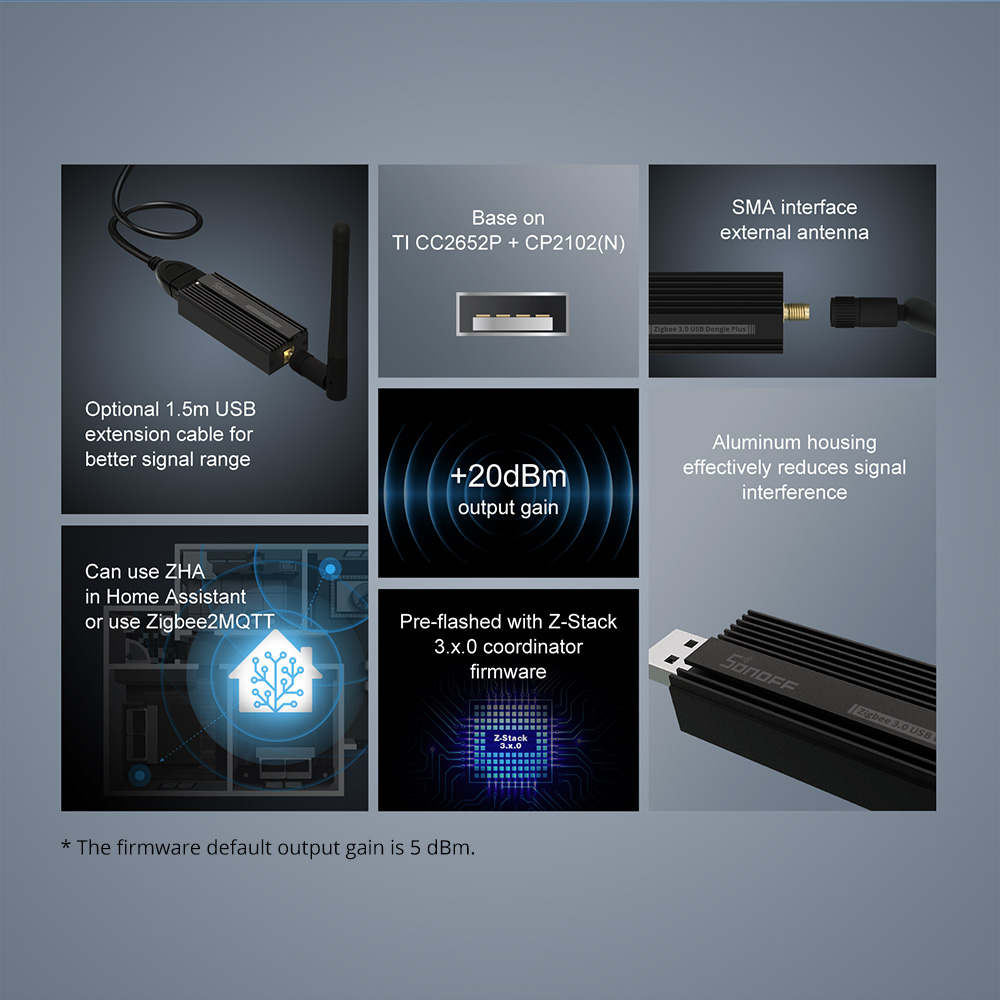 Gateway Zigbee 3.0 SONOFF ZBDo - Matter Hub Thread recensione e prezzo