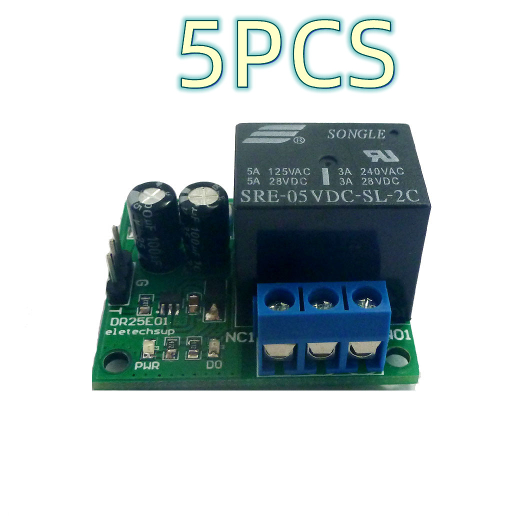 DR25E01 DC 6V 9V 12V 24V 3-5A  - Shelly Relay Module recensione e prezzo