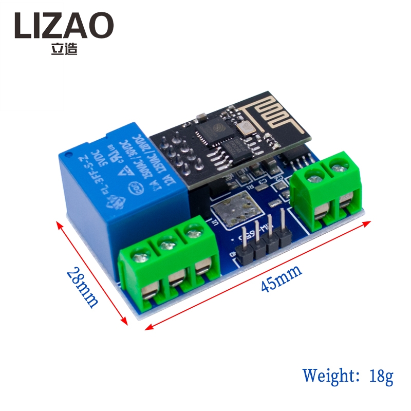 Modulo Relè WiFi IoT LIZAO ESP - Home Automation Diy Projects recensione e prezzo